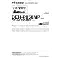 PIONEER DEH-P850MP Service Manual