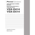 PIONEER VSX-D414 Owners Manual