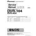 PIONEER DVR-104/KB Service Manual