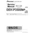 PIONEER DEH-P3500MP/XIN/EW Service Manual