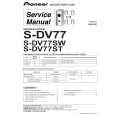 PIONEER S-DV77SW/DLXJI/NC Service Manual