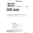 PIONEER GR-408/KUCXCN Service Manual