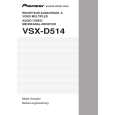 PIONEER VSX-D514-S/MYXJIFG Owners Manual