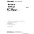 PIONEER S-C60/XCN5 Service Manual