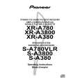 PIONEER XR-A380/YPWXJ Owners Manual