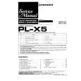 PIONEER PL-X5 Service Manual