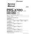 PIONEER PRS-X320-2 Service Manual