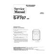 PIONEER SF707 EW Service Manual