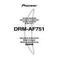 PIONEER DRM-AF751 Owners Manual