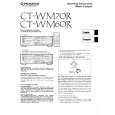 PIONEER CT-WM70R Owners Manual
