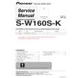 PIONEER S-W160S-K/MYSXCN5 Service Manual