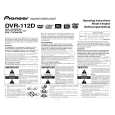 PIONEER DVR-112D/KBXW/5 Owners Manual