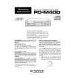 PIONEER PD-M400 Owners Manual