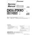 PIONEER DEH-P930-2 Service Manual