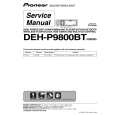 PIONEER DEH-P9800BT/XN/EW5 Service Manual