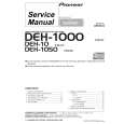 PIONEER DEH-1000/XM/UC Service Manual