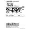 PIONEER DEH-P6850MP Service Manual