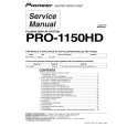 PIONEER PRO-1150HD/KUCXC Service Manual