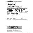 PIONEER DEH-P75BT/XN/EW Service Manual