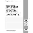 PIONEER XV-DV515/MYXJN Owners Manual
