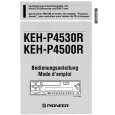 PIONEER KEH-P4500R (G) Owners Manual