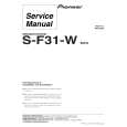 PIONEER S-F31-W/XDCN Service Manual