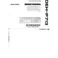 PIONEER DEHP713 Owners Manual