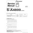 PIONEER X-A4800/NVXJ Service Manual