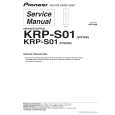PIONEER KRP-S01/SXTW/E5 Service Manual