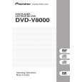PIONEER DVD-V8000/KUCXJ Owners Manual