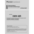PIONEER CNDV-40R/EW Owners Manual