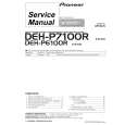 PIONEER DEH-P7100R/X1B/EW Service Manual