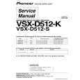 PIONEER VSXD512K Service Manual