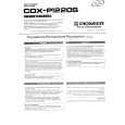 PIONEER CDXP1220 Owners Manual