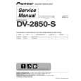 PIONEER DV-2850-S/WYXTL Service Manual