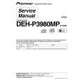 PIONEER DEH-P3980MPBR Service Manual