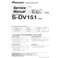 PIONEER S-DV151/XCN5 Service Manual