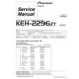PIONEER KEH2296ZT Service Manual