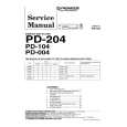 PIONEER PD204 Service Manual