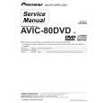PIONEER AVIC-80DVD Service Manual