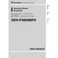 PIONEER DEH-P4850MPH/XU/GS Owners Manual