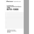 PIONEER EFX-1000/TLTXJ Owners Manual