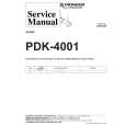 PIONEER PDK-4001/WL Service Manual