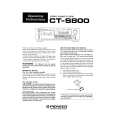 PIONEER CT-S800 Owners Manual