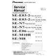 PIONEER SE-E03-2X1W/XCN/UC Service Manual