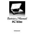 PIONEER PL630 Service Manual