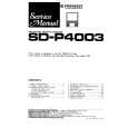 PIONEER SD-P4003 Service Manual