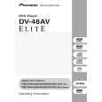 PIONEER DV-48AV/KUXZT/CA Owners Manual