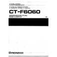PIONEER CT-F6060 Owners Manual