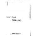 PIONEER DEH1050 Owners Manual